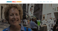 Desktop Screenshot of juniorwallstreet.com